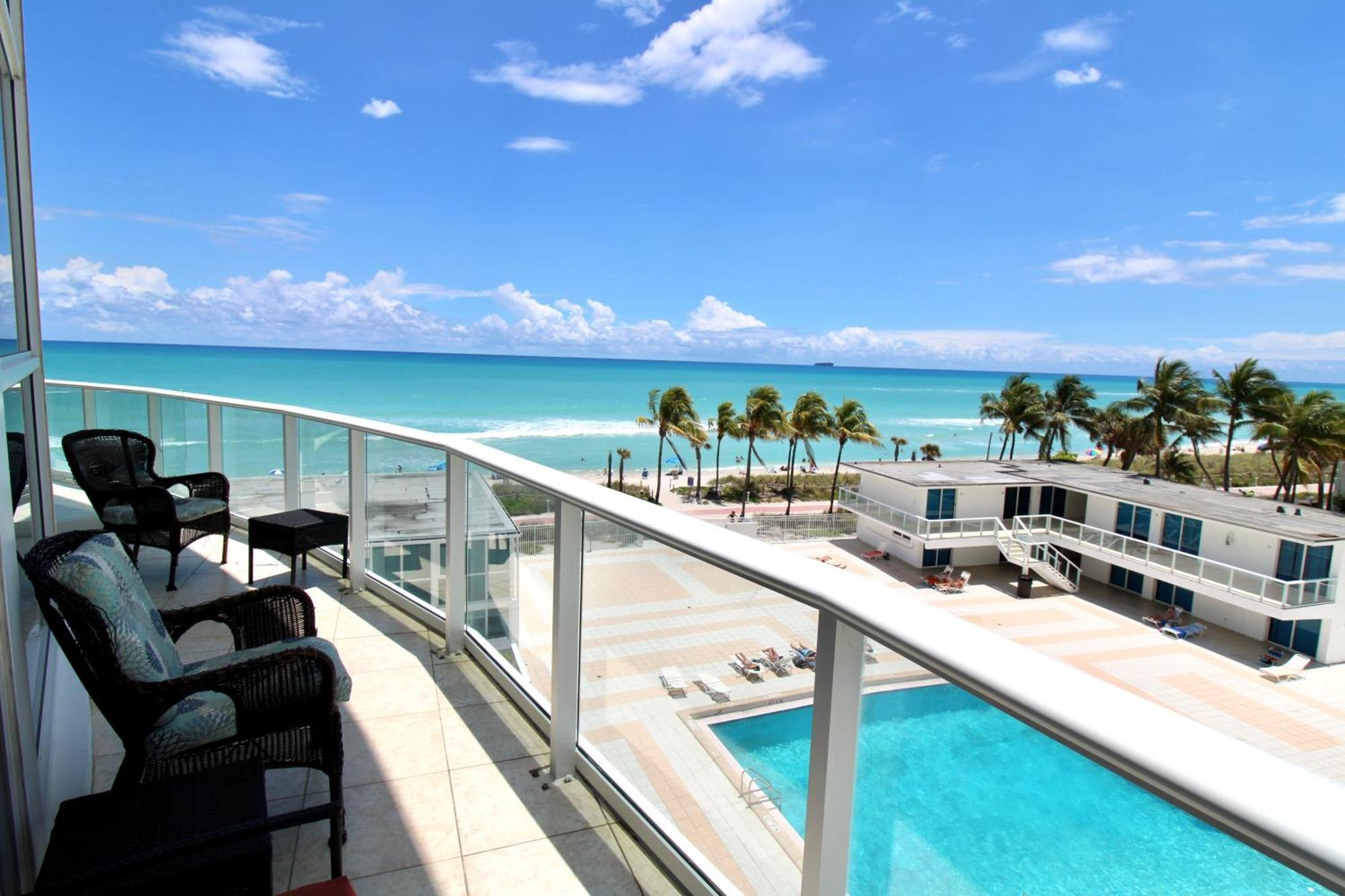 Castle M16 Oceanview Loft With Beach Access, Pool, Tennis And Free Parking! Miami Beach Exterior photo