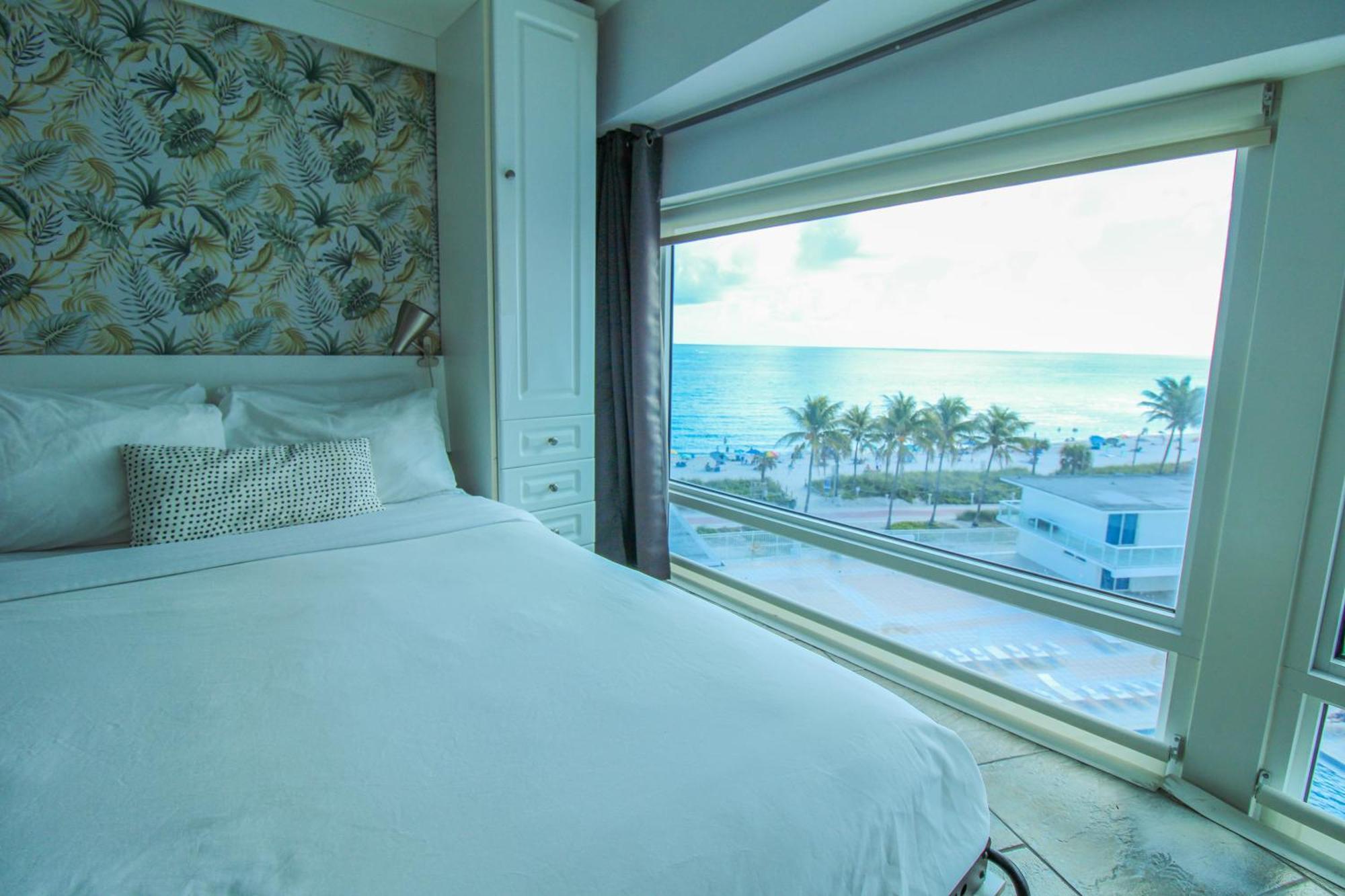 Castle M16 Oceanview Loft With Beach Access, Pool, Tennis And Free Parking! Miami Beach Exterior photo